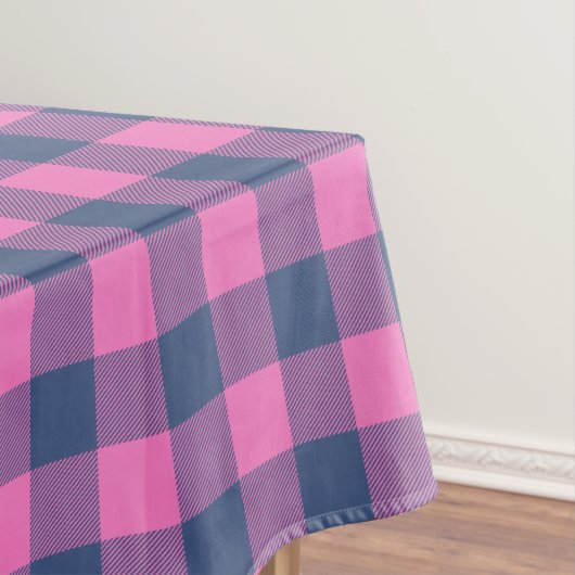 Nappe Motif de Noël Buffalo Rose Bleu (In Situ)