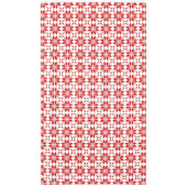 Nappe Motif de Noël des flocs de neige de Noël (Devant)