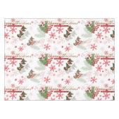 Nappe Motif de Noël élégant et simple (Devant (Horizontal))