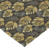 Nappe Motif de Noël en or noir #29 ID1009 (Angle)