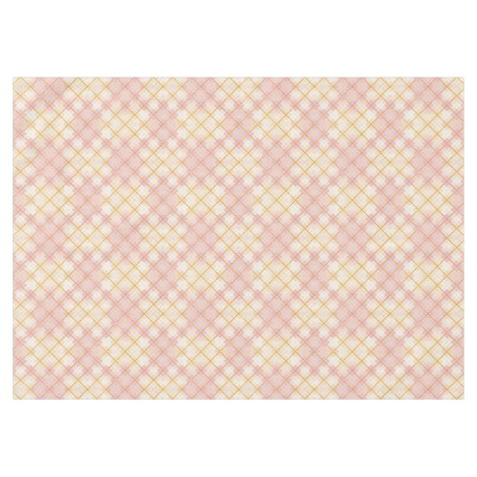 Nappe Motif de Noël en or rose #28 ID1009 (Devant (Horizontal))