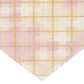 Nappe Motif de Noël en or rose #28 ID1009 (Angle)