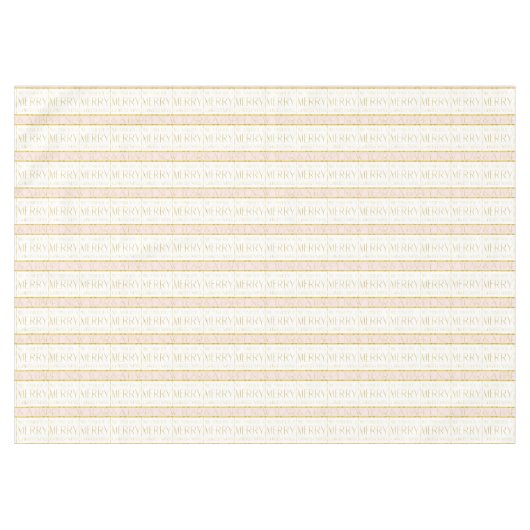 Nappe Motif de Noël en or rose #35 ID1009 (Devant (Horizontal))