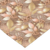 Nappe Motif de Noël en or rose #8 ID1009 (Angle)