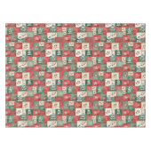 Nappe Motif de Noël en patchwork de campagne (Devant (Horizontal))