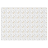 Nappe Motif de Noël Gold n° 5 ID1009 (Devant (Horizontal))