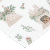 Nappe Motif de Noël Holly (Angle)