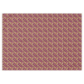 Nappe Motif de Noël Magenta Gold#12 ID1009 (Devant (Horizontal))