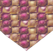 Nappe Motif de Noël Magenta Gold#12 ID1009 (Angle)