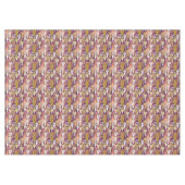 Nappe Motif de Noël Magenta Gold#25 ID1009 (Devant (Horizontal))