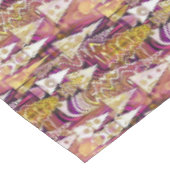 Nappe Motif de Noël Magenta Gold#25 ID1009 (Angle)