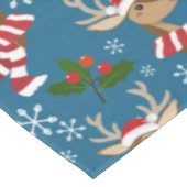 Nappe Motif de Noël Reindeer (Angle)