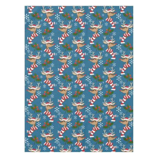 Nappe Motif de Noël Reindeer (Devant)