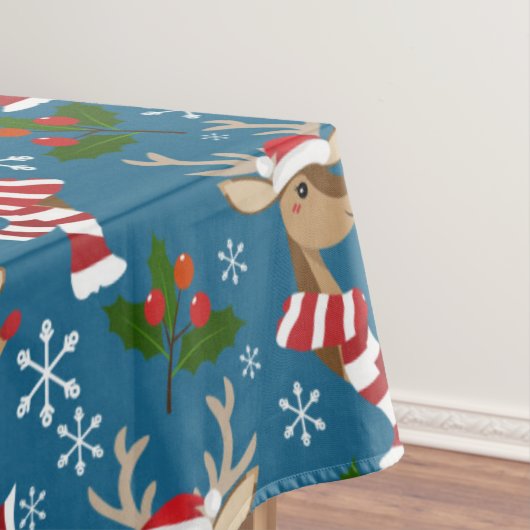 Nappe Motif de Noël Reindeer (In Situ)