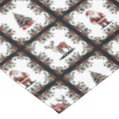 Nappe Motif de Noël rétro (Angle)