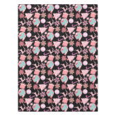 Nappe Motif de Noël rose 02 (Devant)