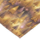 Nappe Motif de Noël rose or #19 ID1009 (Angle)