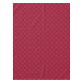 Nappe Motif de Noël rouge. (Devant)