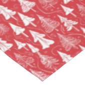 Nappe Motif de Noël rouge #6 ID1009 (Angle)