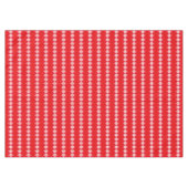 Nappe Motif de Noël rouge et blanc (Devant (Horizontal))