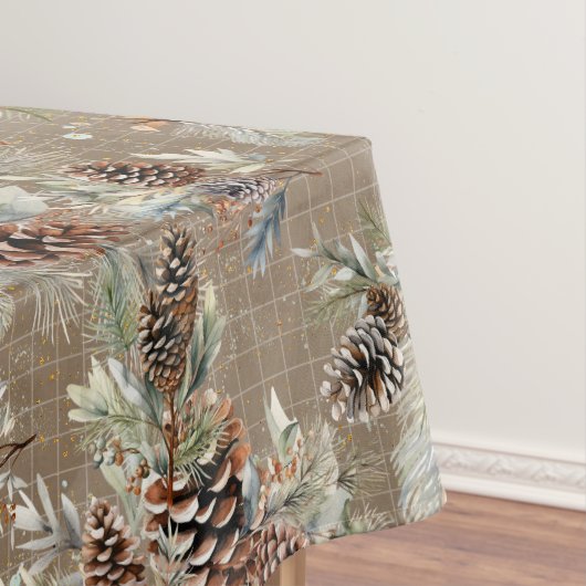 Nappe Motif de Noël rustique boho (In Situ)