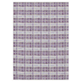 Nappe Motif de Noël vert violet #2 ID1009 (Devant)