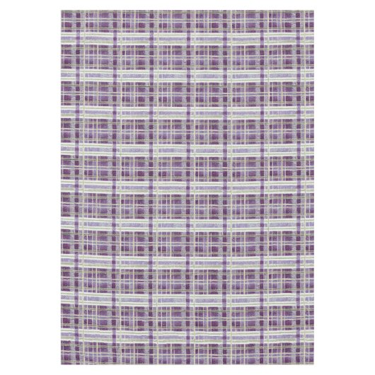 Nappe Motif de Noël vert violet #2 ID1009 (Devant)