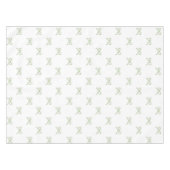 Nappe Motif de nœud vert girly preppy Printemps & Été  (Devant (Horizontal))