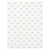 Nappe Motif de nœud vert girly preppy Printemps & Été  (Devant)
