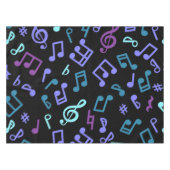 Nappe Motif de notes de musique (Devant (Horizontal))
