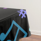 Nappe Motif de notes de musique (In Situ)
