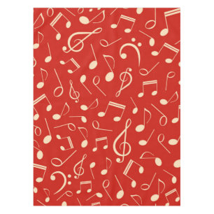 Nappe Motif de notes musicales