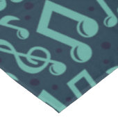 Nappe Motif de notes musicales (Angle)