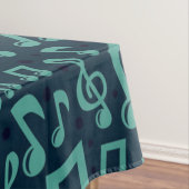 Nappe Motif de notes musicales (In Situ)