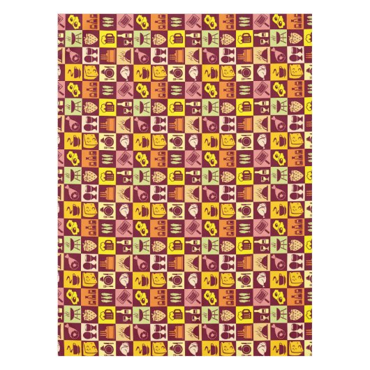 Nappe Motif de nourriture (Devant)