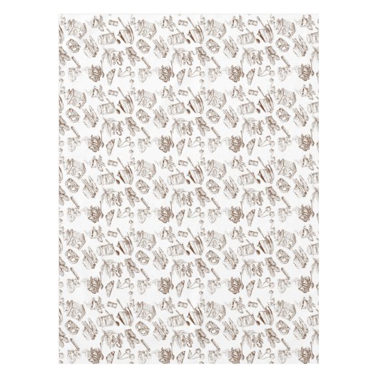 Nappe Motif de papier (Devant)