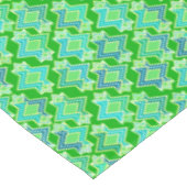 Nappe Motif de papier peint Art déco, vert jade (Angle)