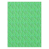 Nappe Motif de papier peint Art déco, vert jade (Devant)