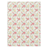 Nappe Motif de papier peint d'élégance des roses roses (Devant)