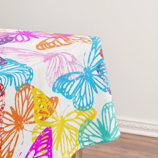 Nappe Motif de papillons multicolores (In Situ)