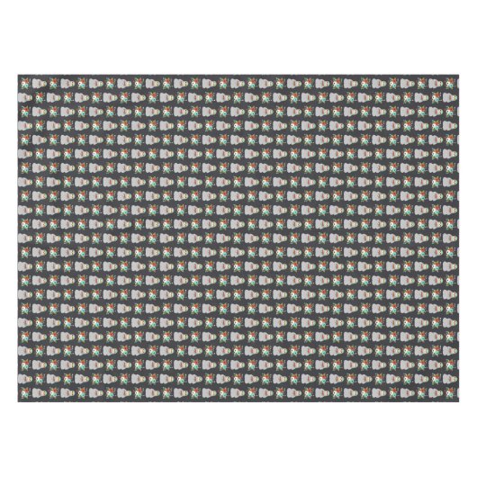 Nappe Motif de paresse de pastèque (Devant (Horizontal))