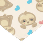 Nappe Motif De Parfums, Mignons Parfums, Coeurs (Angle)