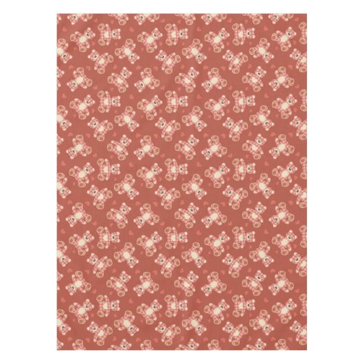 Nappe motif de patchwork d'ours (Devant)
