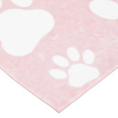 Nappe Motif De Pâtes, Patrouilles Blanches, Aquarelles,  (Angle)