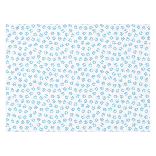 Nappe Motif De Pâtes, Poches De Chien, Bébé Pâtes Bleues (Devant (Horizontal))