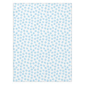 Nappe Motif De Pâtes, Poches De Chien, Bébé Pâtes Bleues (Devant)