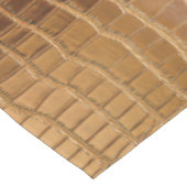 Nappe Motif de peau d'animal de cuir de crocodile de (Angle)