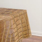 Nappe Motif de peau d'animal de cuir de crocodile de (In Situ)