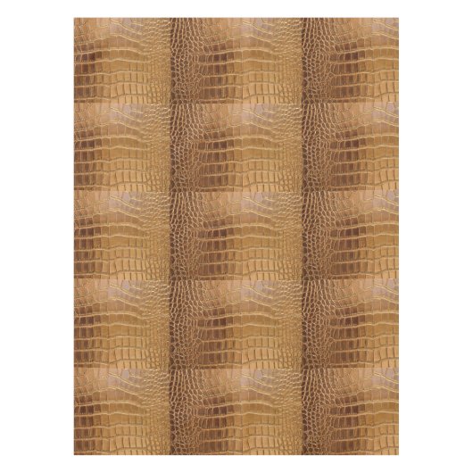 Nappe Motif de peau d'animal de cuir de crocodile de (Devant)