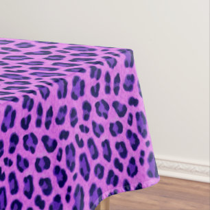 Nappe Motif de peau Poster de animal violet rose